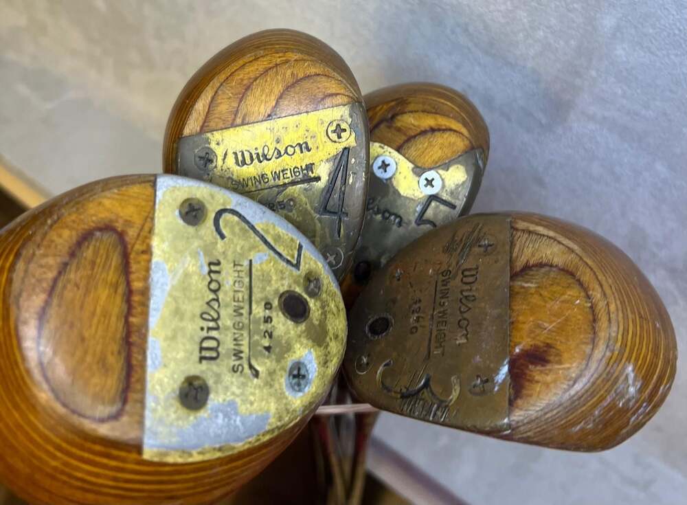 VTG Wilson Swing Weight 4250 Wood Golf Club Set (2, 3, 4, 5)